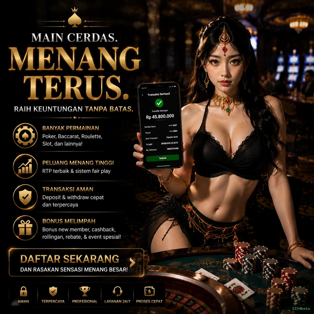 1234bets Memperkenalkan Permainan Slot yang Menarik